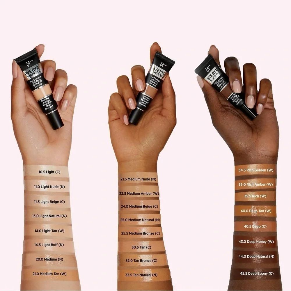 🆕 IT COSMETICS Bye Bye Under Eye Full Coverage Anti-Aging Concealer DEEP 40.5